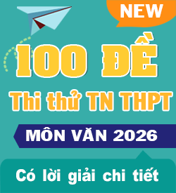 Đề thi thử THPTQG Văn học 2026